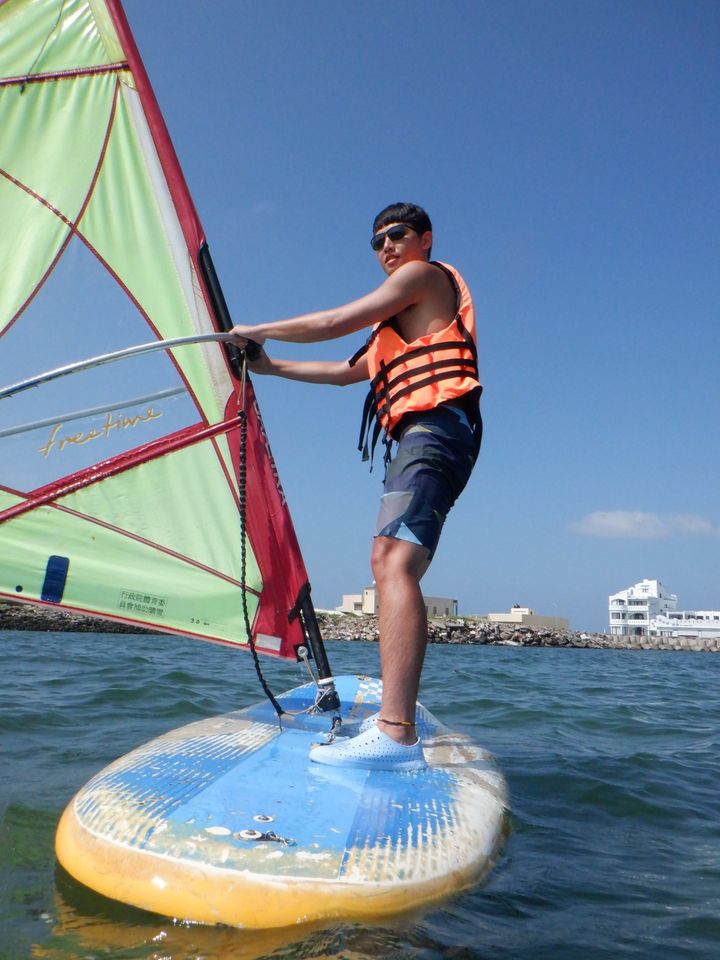 澎湖旅遊-井垵三合一(獨木舟，滑水，風帆)